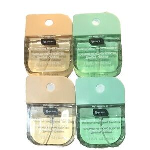 B.Pure Hand Sanitizers 2 Sugared Pistachio & 2 Vanilla Crème BPure